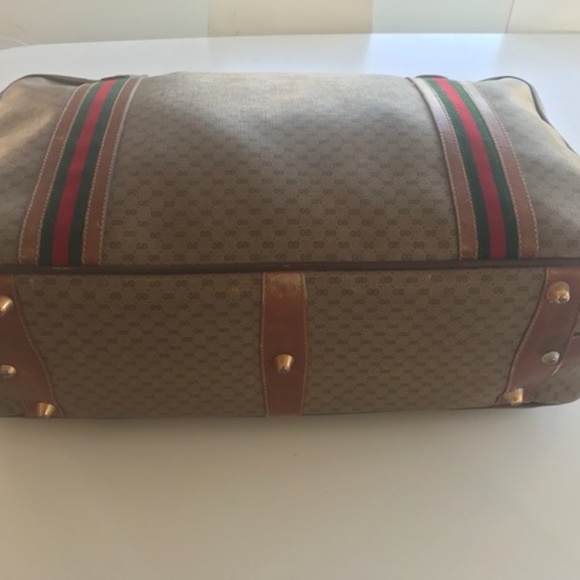 Vintage Gucci soft suitcase monogram travel bag - Picture 2 of 4